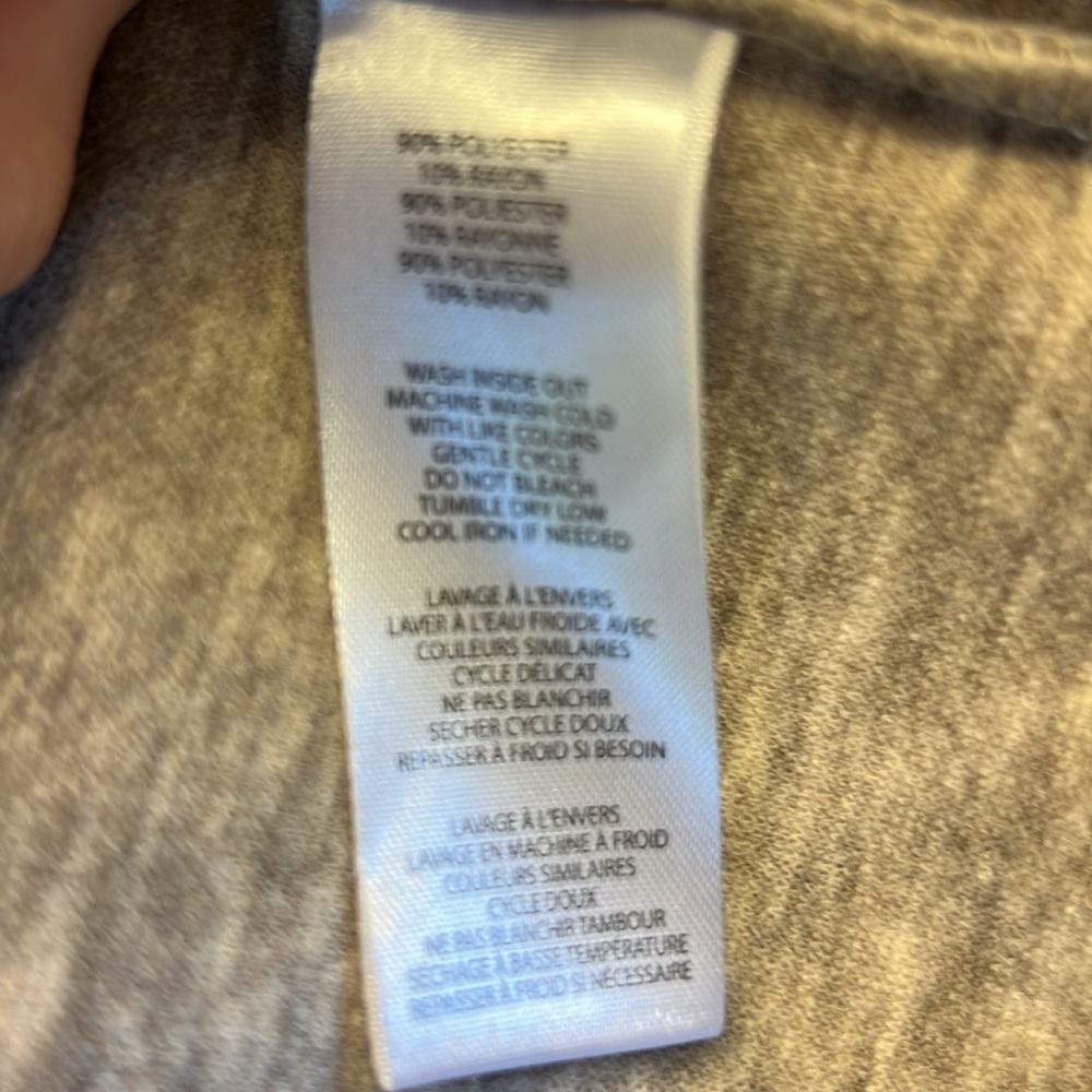 Cream Crop Varsity Style Jacket Beachlunchlounge Sz M - Picture 4 of 8